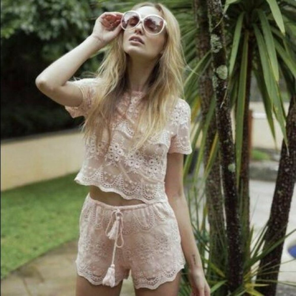 ARNHEM Arabella Lace Matching Set   Top and Shorts